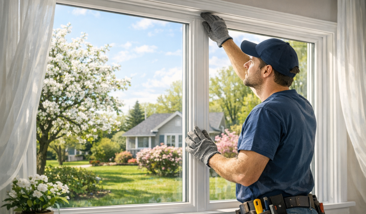 Spring time to clean up windows